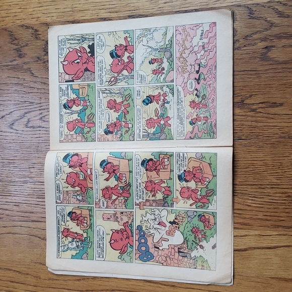 Vintage 60s Devil Kids Starring Hot Stuff Vol. 1 No. 8 Harvey Comics Comic Book - Picture 4 of 16